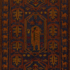 Golbarjasta Kilim (4.3 x 7.9)ft