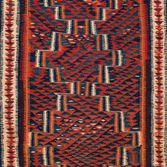 Ardebil Kilim (4.2 x 7.7)ft