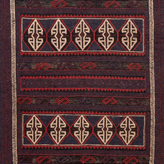 Golbarjasta Kilim (3.9 x 8.1)ft