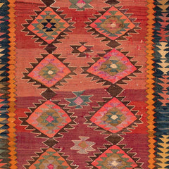 Ardebil Kilim (4 x 7.9)ft