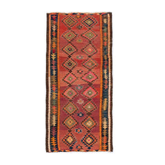 Ardebil Kilim (4 x 7.9)ft