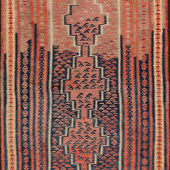 Ardebil Kilim (4.2 x 8.9)ft