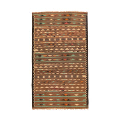 Turkmen Kilim (3.6 x 6.1)ft