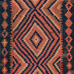 Ardebil Kilim (4.3 x 8.9)ft