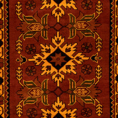 Afghan Balochi (2.6 x 4.1)ft