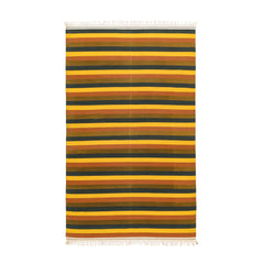 Cotton Dhurrie (3.7 x 6.1)ft