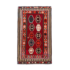Ardebil Kilim (4.4 x 7.4)ft