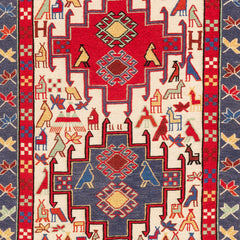 Soumak Kilim (2.4 x 3.1)ft