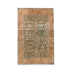 Overdyed Kashan (5.9 x 9.2)ft