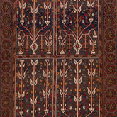 Golbarjasta Kilim (5.1 x 8.8)ft