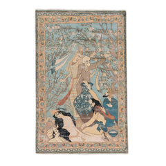 Pictorial Rug (3.4 x 5.2)ft