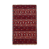 Turkmen Kilim (3.8 x 6.1)ft