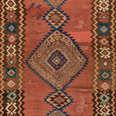 Ardebil Kilim (4.9 x 10.2)ft