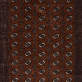 Afghan Fine Turkhman Bukharah (7.7 x 11.2)ft