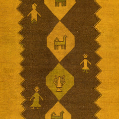 Turkish Gabbeh (4.7 x 6.4)ft