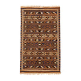 Turkmen Kilim (3.6 x 5.9)ft