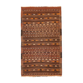 Turkmen Kilim (3.5 x 5.9)ft