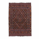 Soumak Kilim (4.9 x 7.1)ft