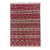 Turkmen Kilim (5.3 x 7.6)ft