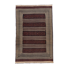Golbarjasta Kilim (6.2 x 9.5)ft