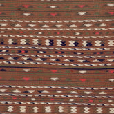Turkmen Kilim (3.9 x 6)ft