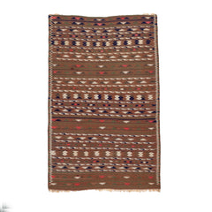 Turkmen Kilim (3.9 x 6)ft