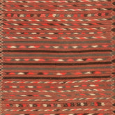 Turkmen Kilim (3.6 x 6.4)ft