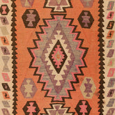 Ardebil Kilim (3.9 x 7.8)ft