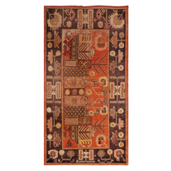 5'1" x 9'9" Vintage Khotan