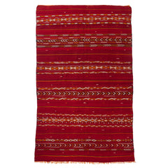 5'6" x 9'  Moroccan Zemour Kilim