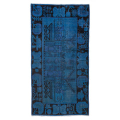 4'4" x 8'7" Vintage Over Dyed Khotan