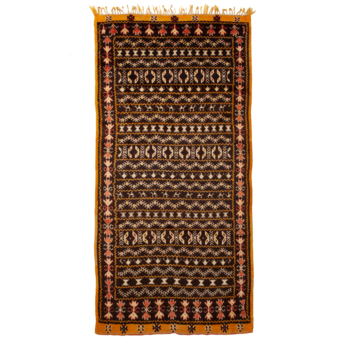 4'6" x 9'2"  Vintage Moroccan