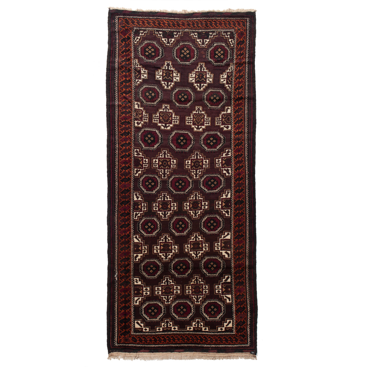 3'11" x 8'10" Vintage Baluchi