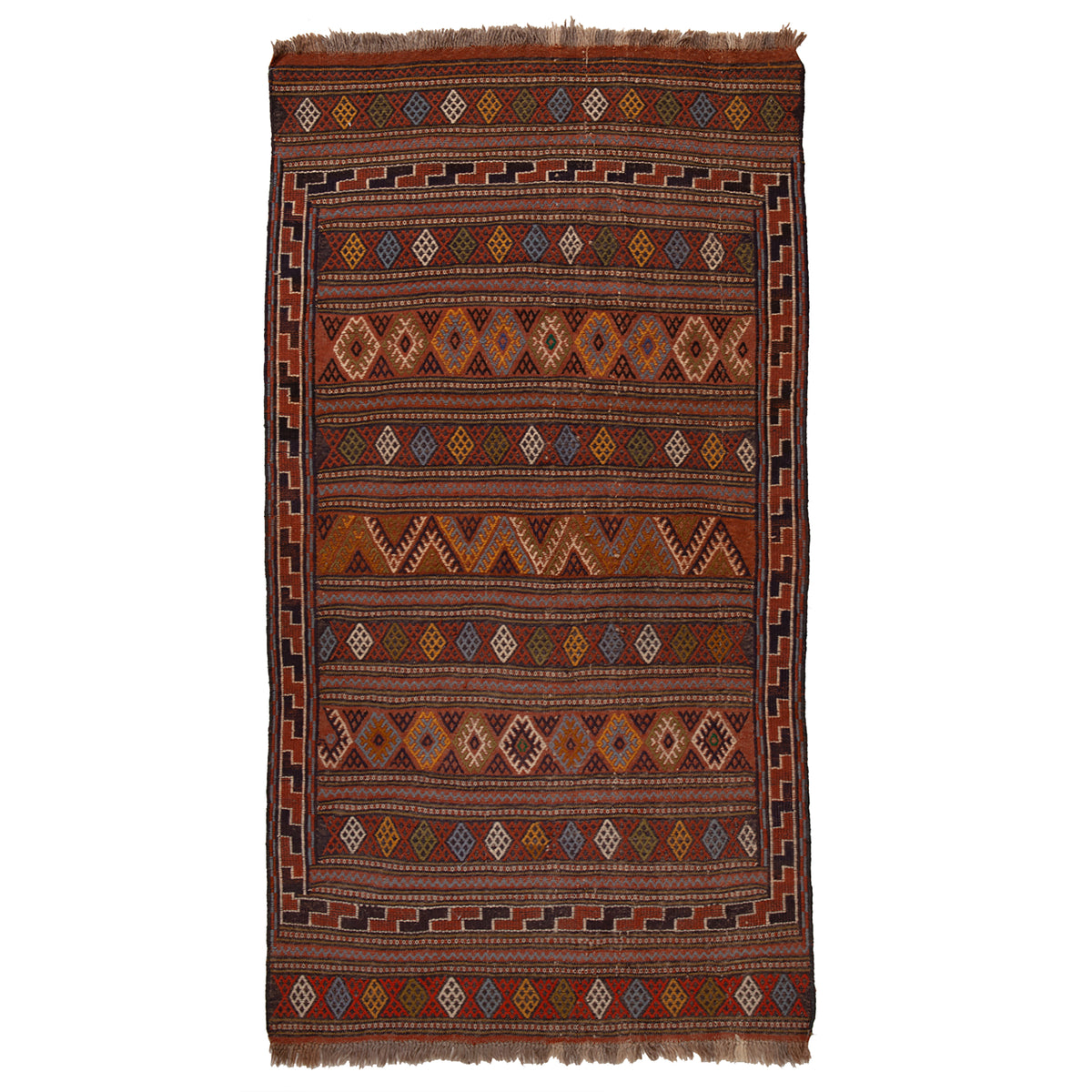 4'1" x 7'5" Maldari kilim