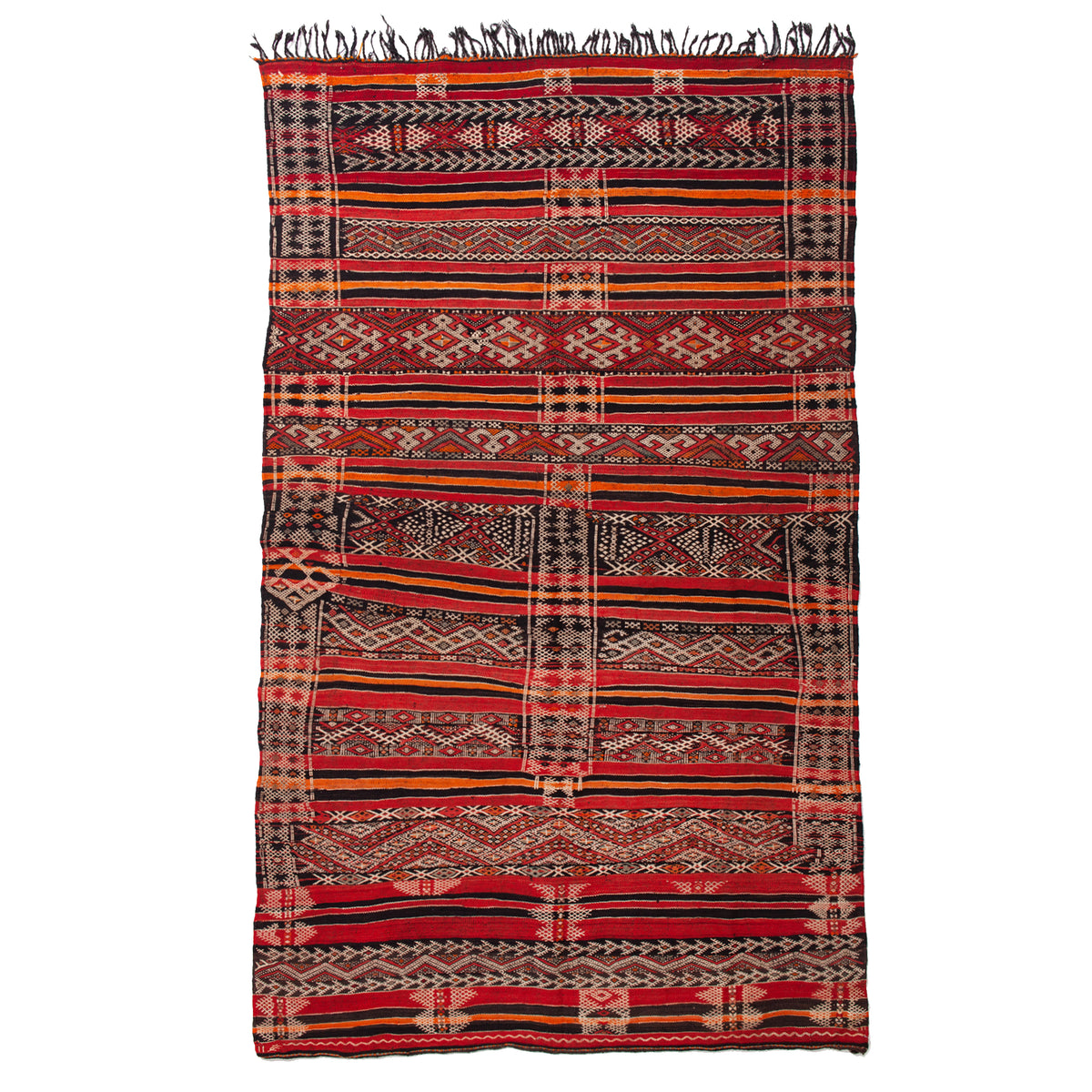 5' x 8'3"  Moroccan Zemour Kilim