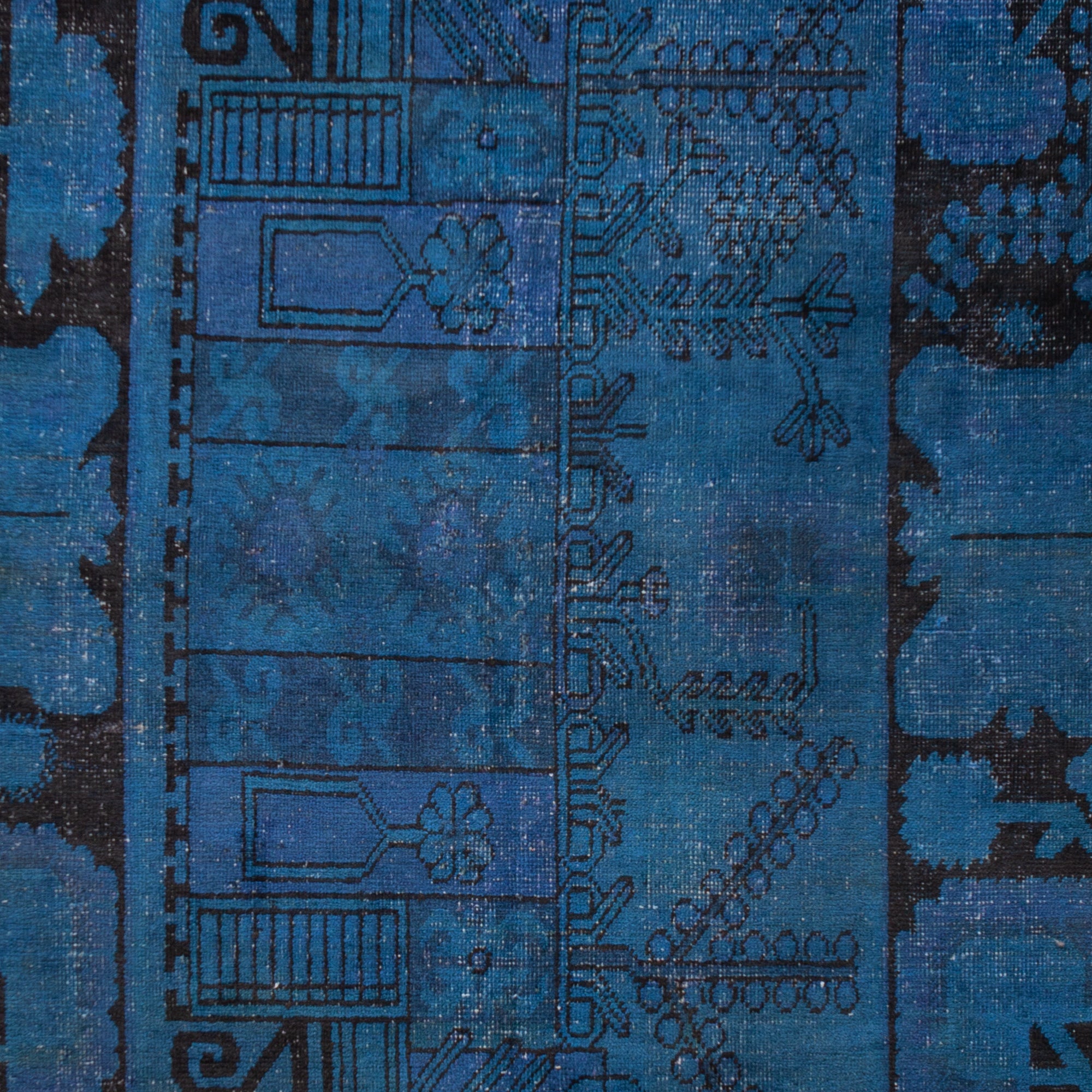 4'4" x 8'7" Vintage Over Dyed Khotan