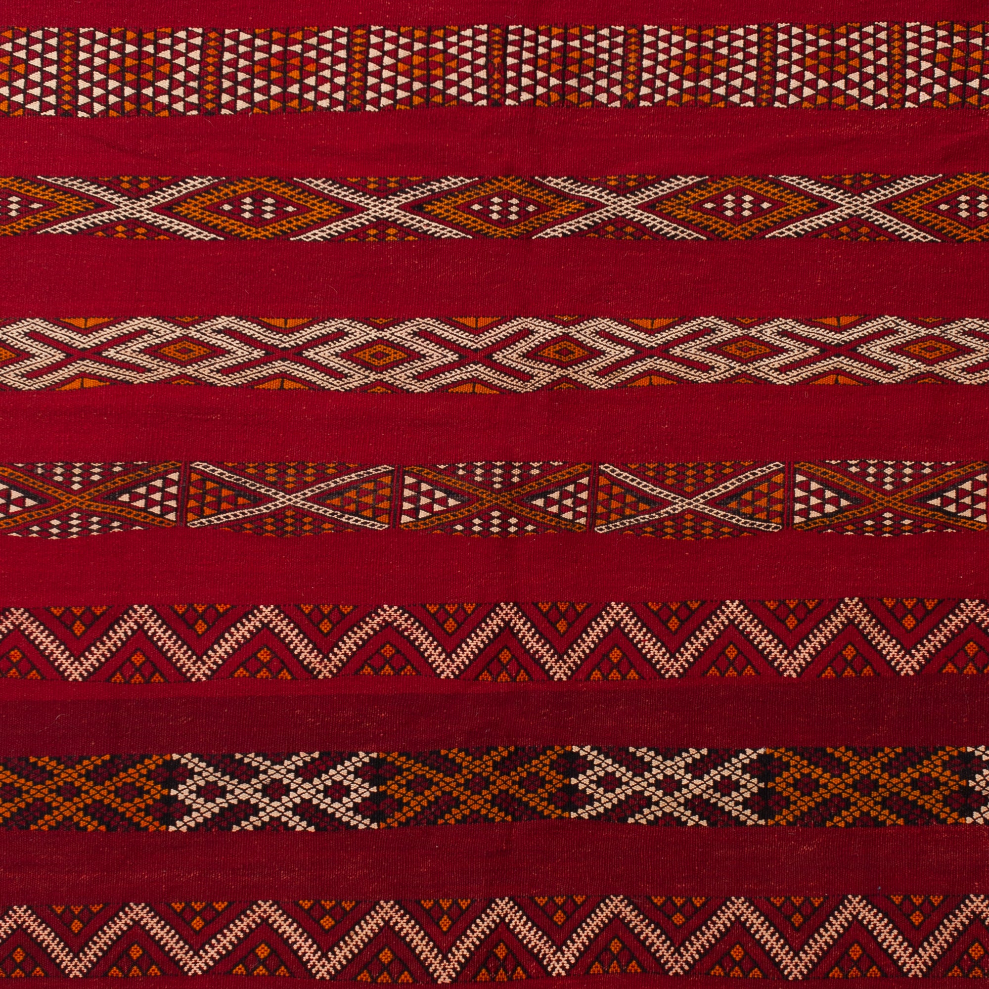 5'6" x 8'7"  Moroccan Zemour Kilim