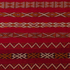 5'6" x 8'7"  Moroccan Zemour Kilim