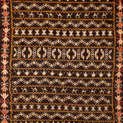 4'6" x 9'2"  Vintage Moroccan