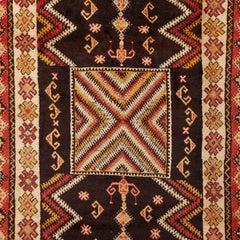 4'5" x 9'1"  Vintage Moroccan