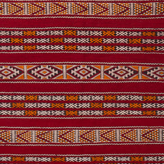 4'3" x 7'7"  Moroccan Zemour Kilim