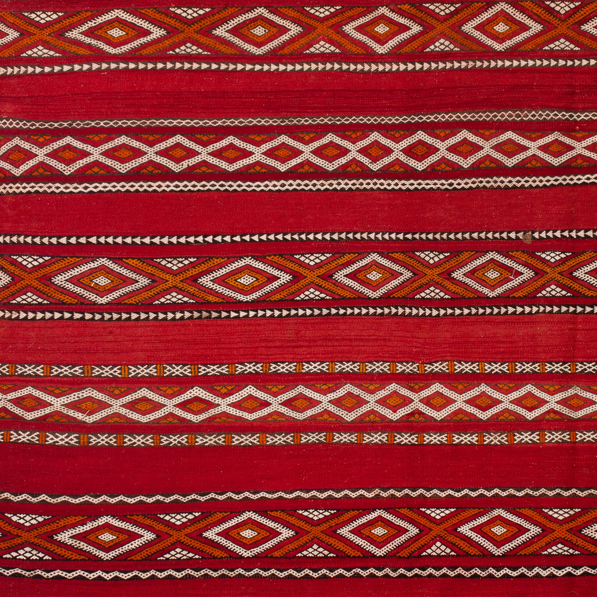 5'1" x 9'5" Moroccan Zemour Kilim