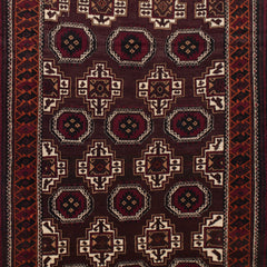 3'11" x 8'10" Vintage Baluchi