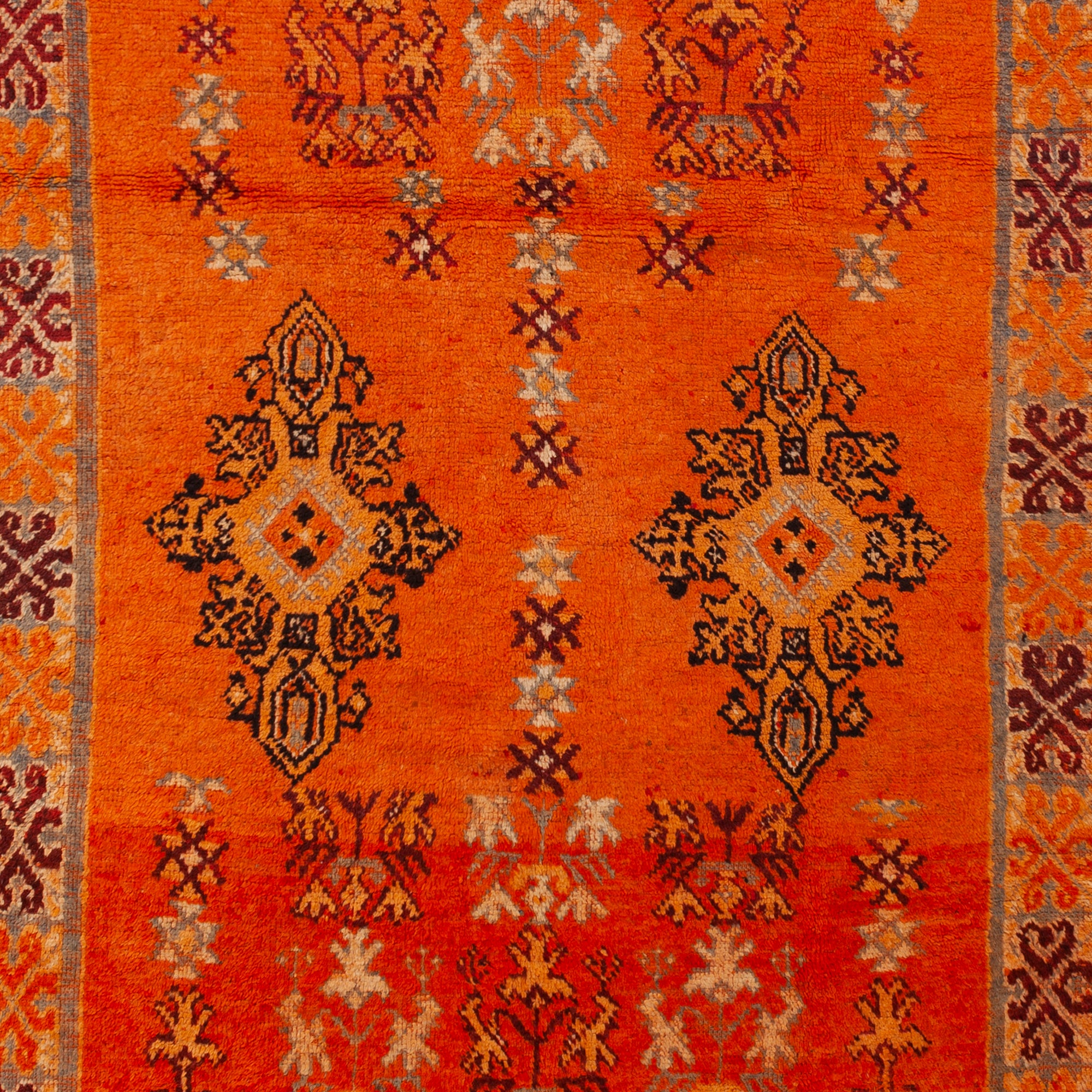 5'1" x 9'4"  Vintage Moroccan