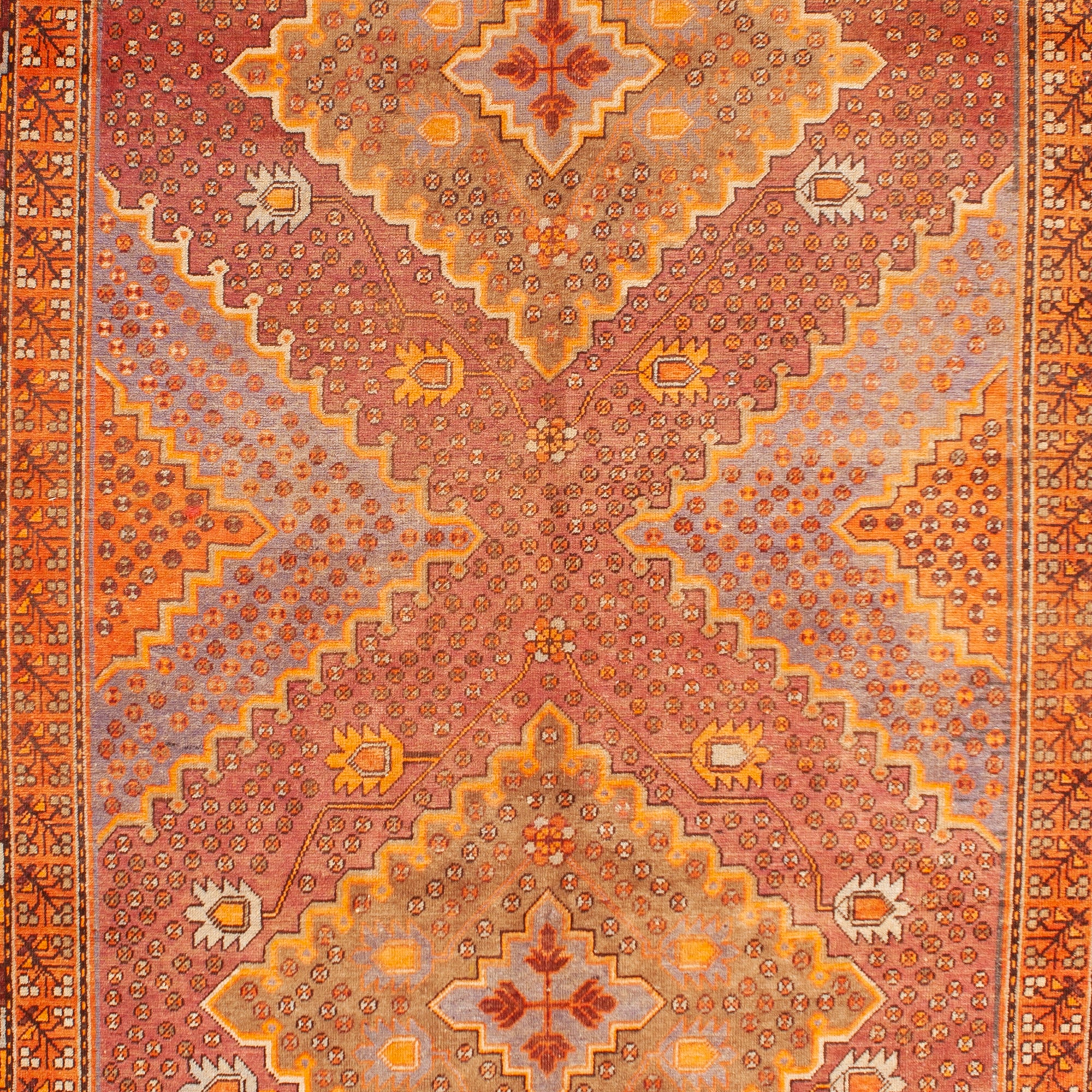 6'9" x 13'6" Vintage Khotan