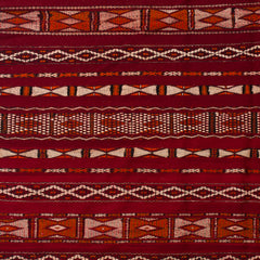 5'7" x 8'11"  Moroccan Zemour Kilim