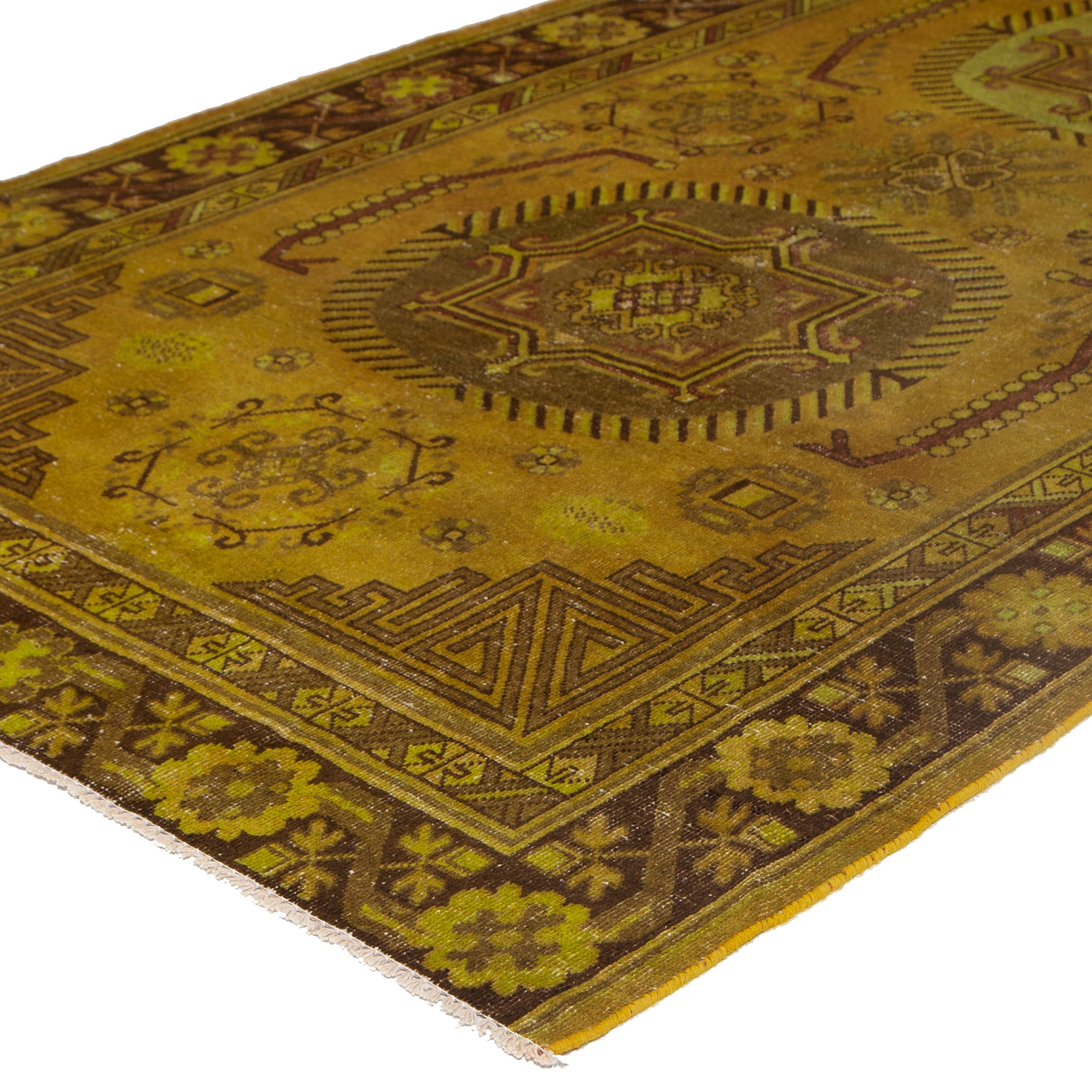 4'11" x 8'11" Vintage Over Dyed Khotan