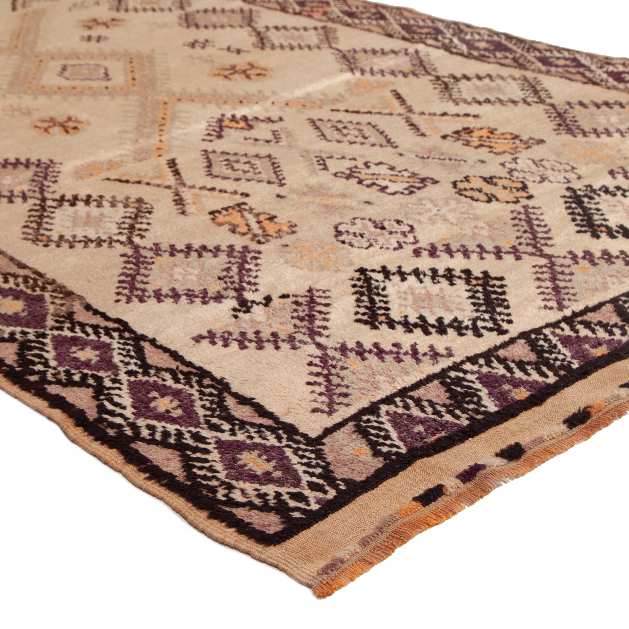 4'10" x 11'  Vintage Moroccan