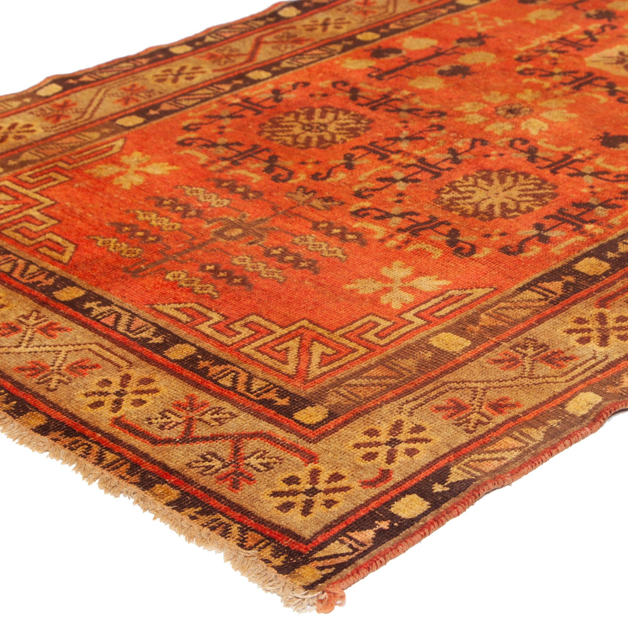 3'10" x 7'2" Vintage Khotan