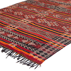 5' x 8'3"  Moroccan Zemour Kilim